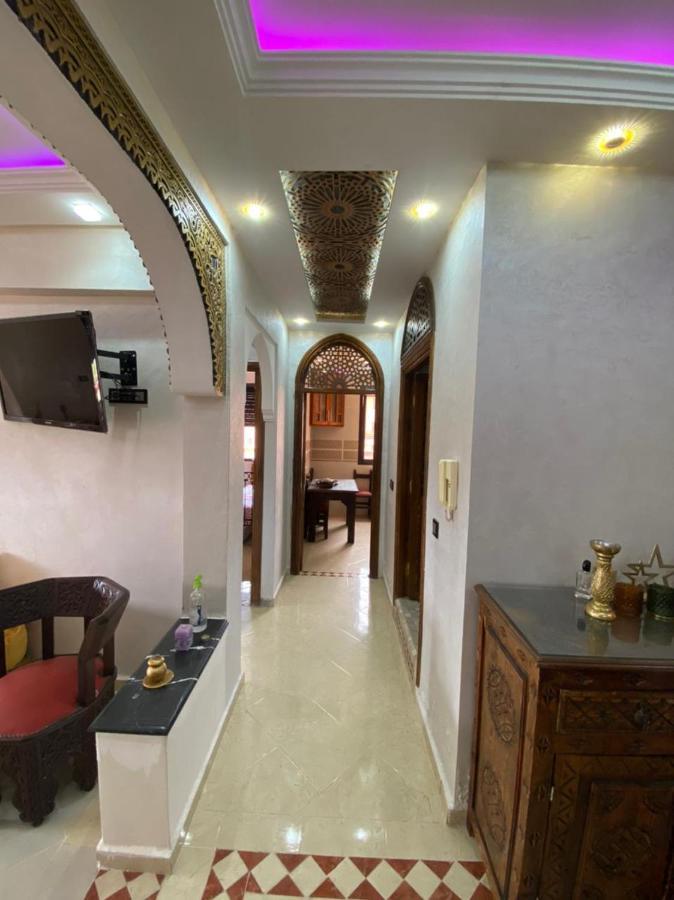 Ferienwohnung Charmant Logement Avec Parking Residenciel Sans Piscine Marrakesch Exterior foto