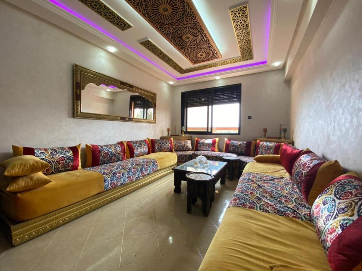 Ferienwohnung Charmant Logement Avec Parking Residenciel Sans Piscine Marrakesch Exterior foto