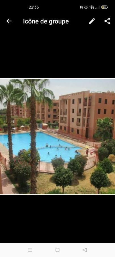 Ferienwohnung Charmant Logement Avec Parking Residenciel Sans Piscine Marrakesch Exterior foto